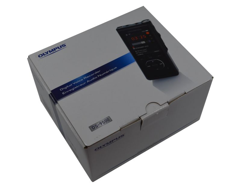 Olympus DS-9500 Diktiergerät Unboxing
